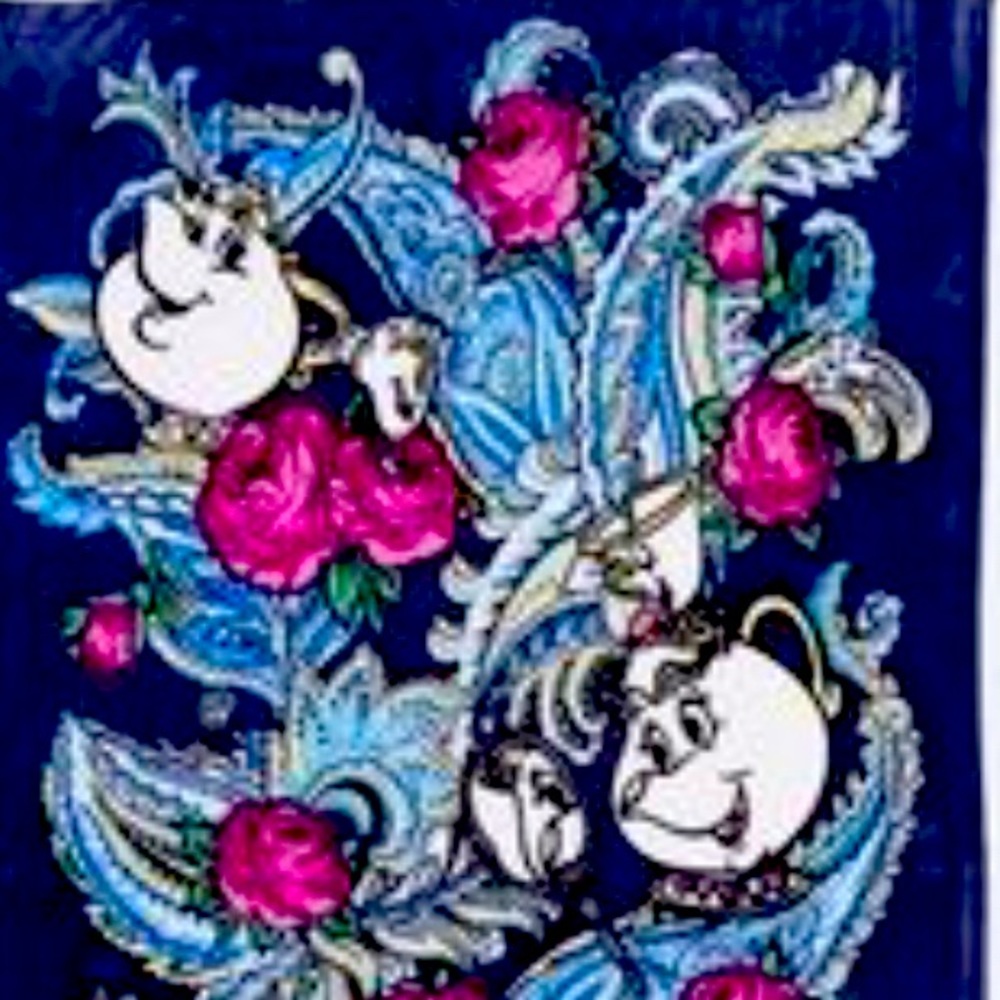 Vera Bradley Bonjour Mrs potts blanket
